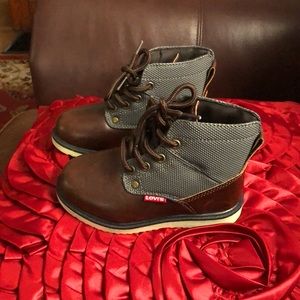 Boys Levi ankle boot wore one grew out of